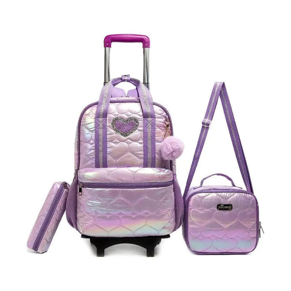 Complementos Set de Mochila Lavander Shimmer KIDS LARGE