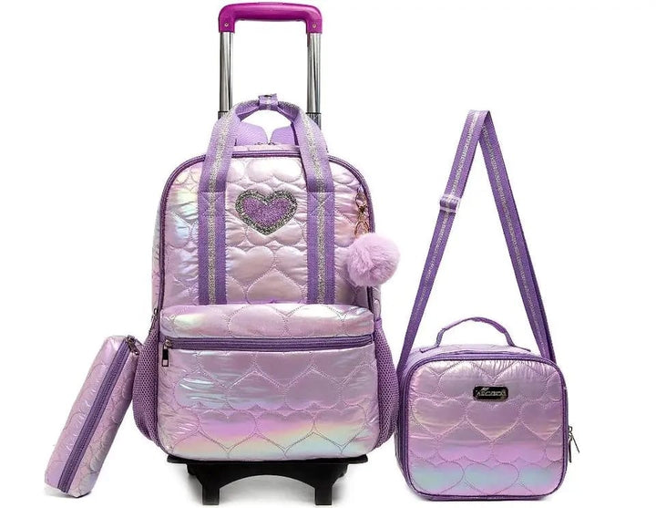 Complementos Set de Mochila Lavander Shimmer KIDS LARGE