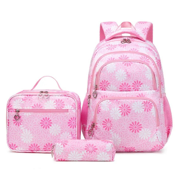 Complementos Set de Mochila Pink Margaritas KIDS LARGE