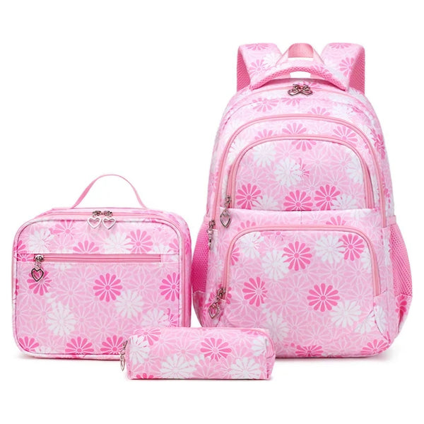 Complementos Set de Mochila Pink Margaritas KIDS LARGE