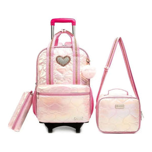 Complementos Set de Mochila Pink Shimmer KIDS LARGE