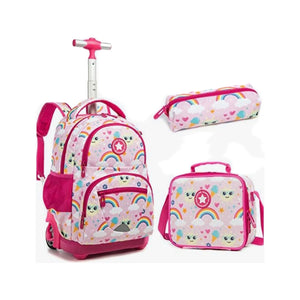 Complementos Set de Mochila Summer Pink Rainbows