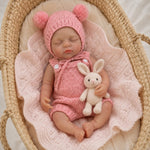 Muñeca Reborn Baby Olivia 12" Silicón Sólido 100%