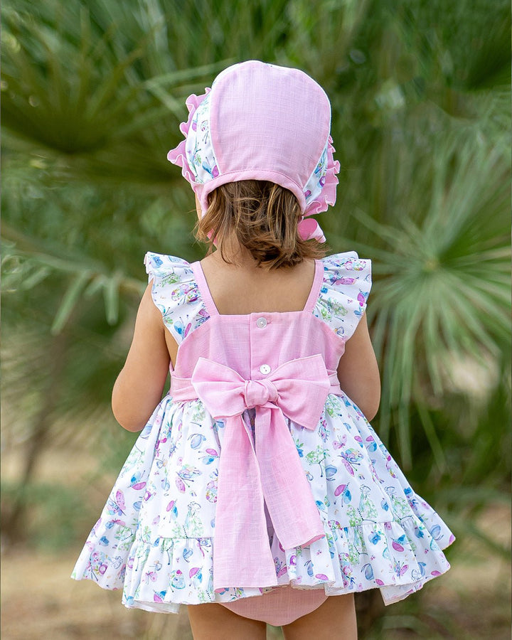 Jesusito Colección Pastel Butterfly con braga y capota