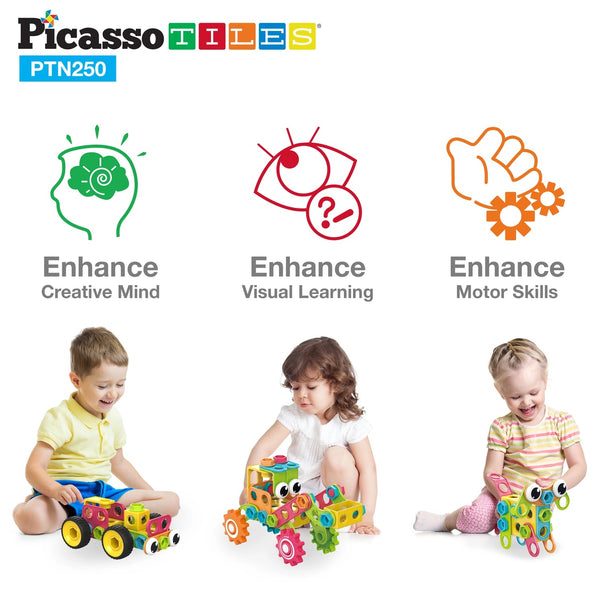 Cubos Magnéticos Para Niños 50 Piezas Juego Educativo | Cuotas Sin Interés