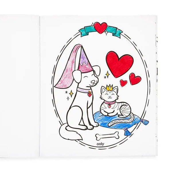 Libro para Colorear Princess & Fairies