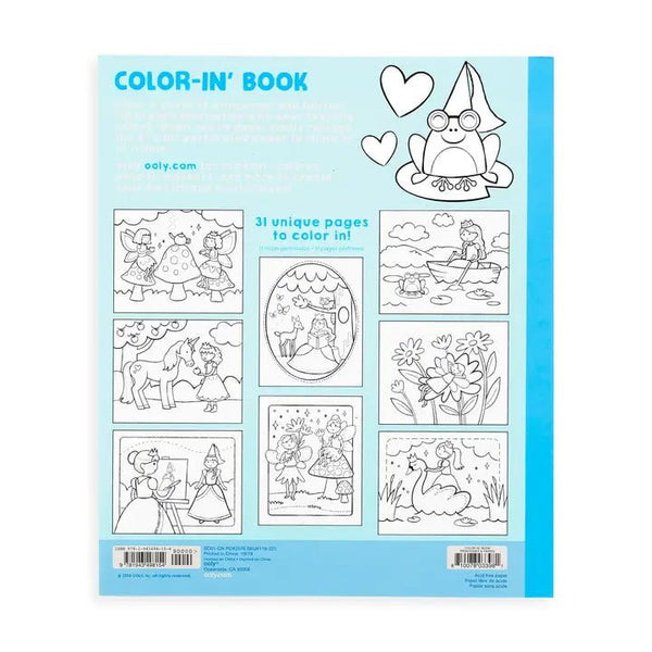 Libro para Colorear Princess & Fairies