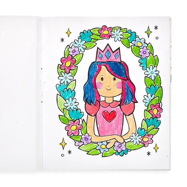 Libro para Colorear Princess & Fairies