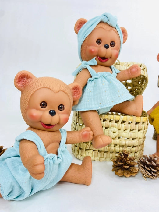 MUÑECA REBORN: Poppy Bear Sky Blue