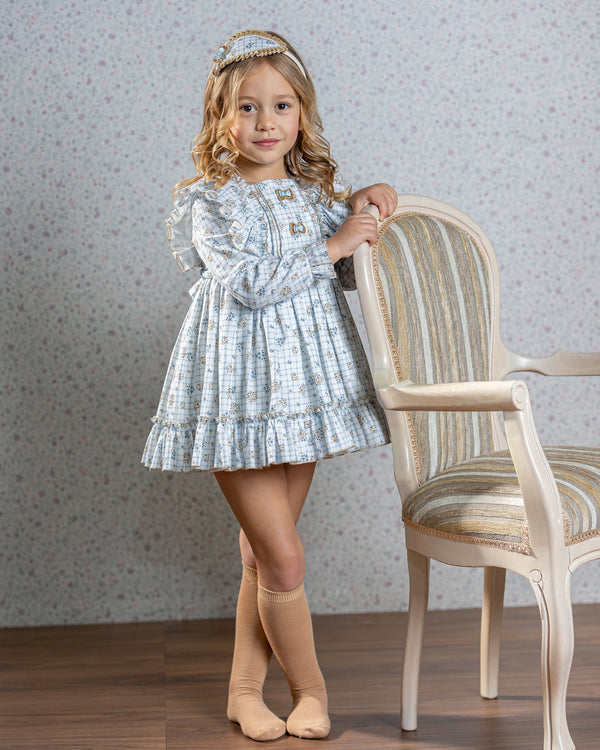 Vestido Colección Blue & Golden Dream