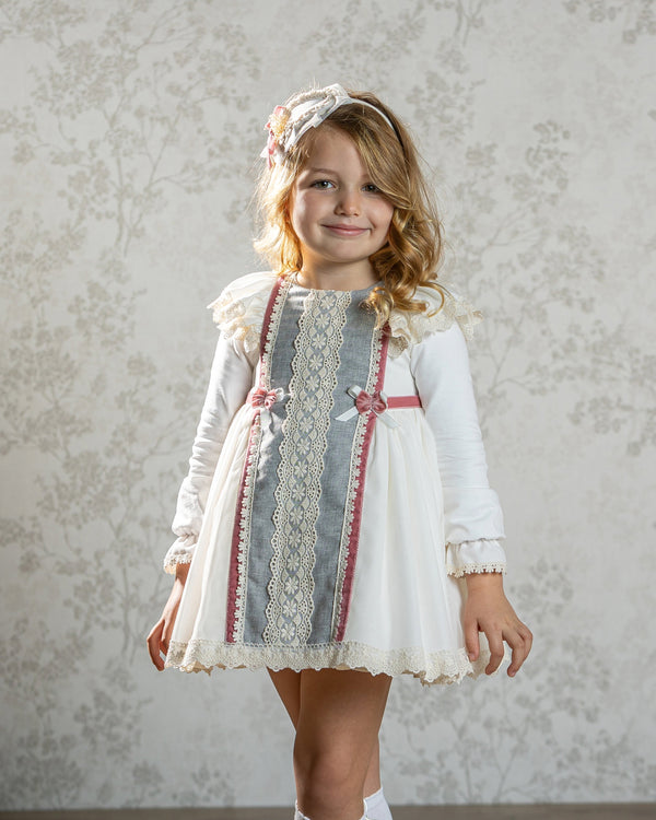 Vestido Colección Blush Snowflake