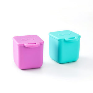 OMIEBOX Dip Container - Rosa/Aqua