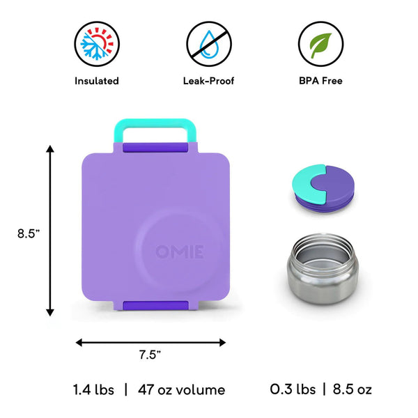 OMIEBOX Lunch Box - Lila