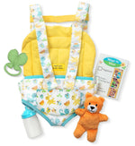 Melissa & Doug Mine to Love Set de Mochila para Llevar Muñecos Bebé