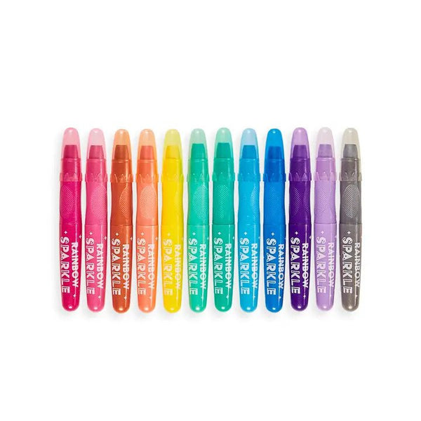 Rainbow Sparkle Crayones de Gel Metalicos