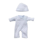 Sweet Cotton Blue Pijama para Mini Viajeras 19 cm