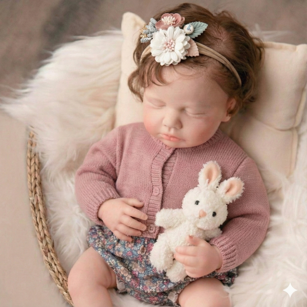 TOP OF LINE : Baby Julia  100% silicón