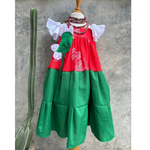 Vestido Niña Patria Tricolor