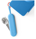 OMIEBOX Cubiertos Acero Inoxidable - Azul