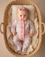 Muñeca Reborn Baby Nerea in Pink Pijama 20" Silicón Sólido 100%