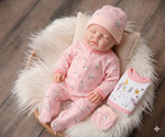 TOP OF LINE : Baby Antonella Pink Unicorns