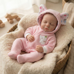 Muñeca RebornTwin Baby Regina 13" Silicón Sólido 100%
