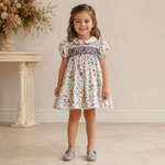 Vestido Punto Smock Lille