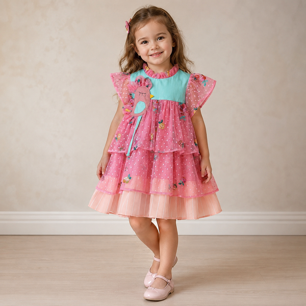 Vestido Niña Abril