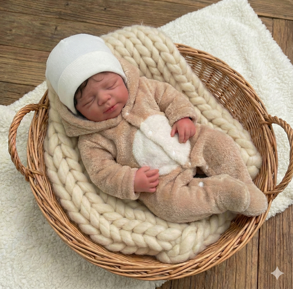 TOP OF LINE : Baby Amaranto con Cabello Sweet Bear