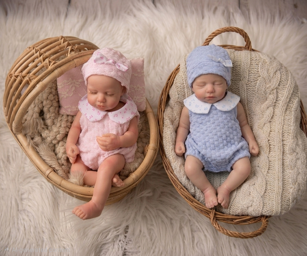 Twins Baby Míla y Baby Mílo 100% Silicón