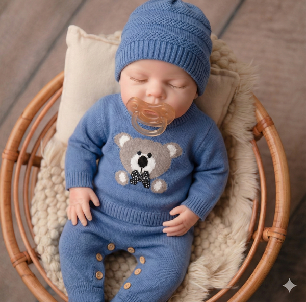 TOP OF LINE : Baby Sebastian in Blue Pj