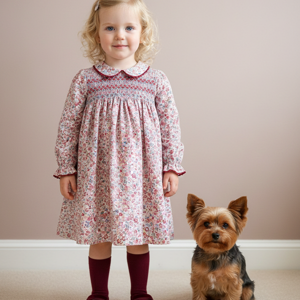 Vestidos Punto Smock