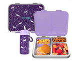 BENTGO Set Acero Inoxidable Unicornios