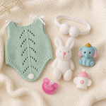 Mint Romper para Mini Viajeras 19 cm