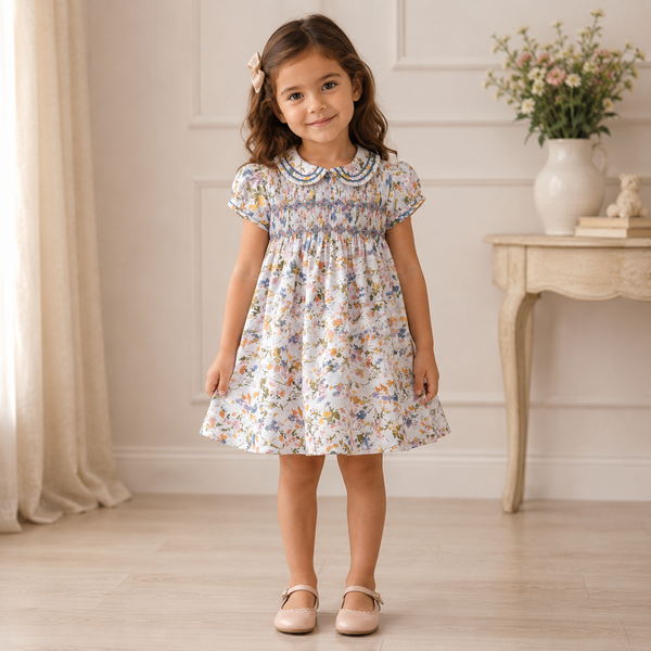 Vestido Punto Smock Toulouse