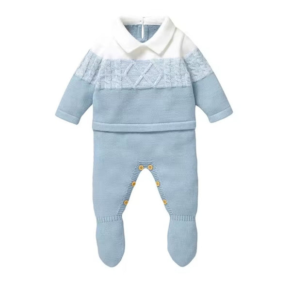Pelele Punto Blue Stripes