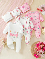 Set Hadas de 3 Mamelucos para bebé Reborn de 20 pulgadas