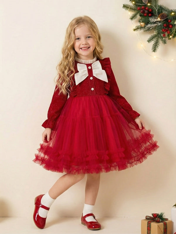 Love in Red Tutu Dress