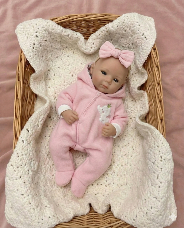 Baby Betty in Pink PJ 100% silicón