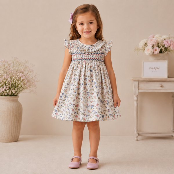 Vestido Punto Smock Segovia