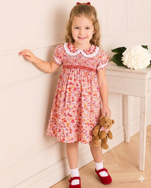 Vestido Punto Smock Mariana Kids