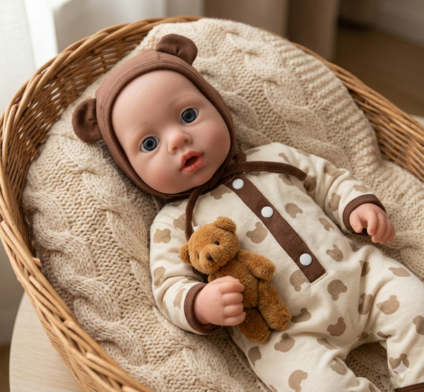 TOP OF LINE: Baby Mateo 100% Silicón