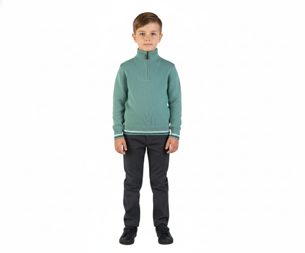 Set Sea Green Stripes