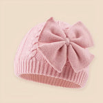 Gorro  Rosa Cute Bow para Recién Nacida
