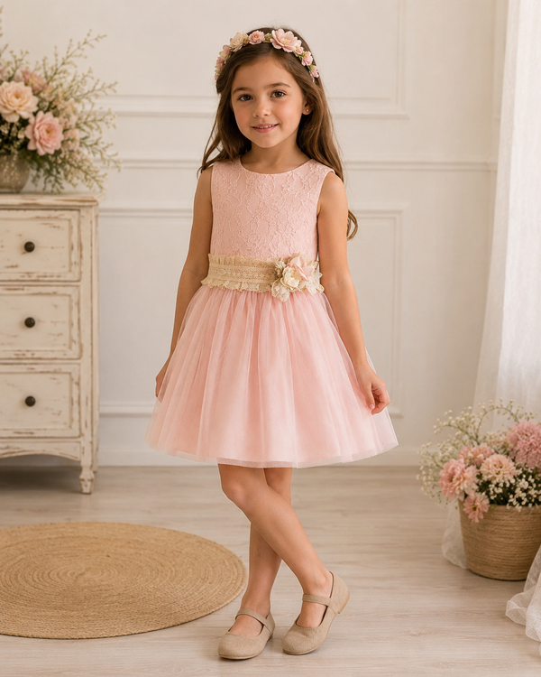 Vestido Fashion Dusty Pink