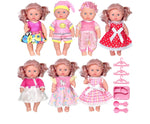 Set de 7 Outfirs Candy para Mini Viajeras 19 cm ( no incluye muñecas)