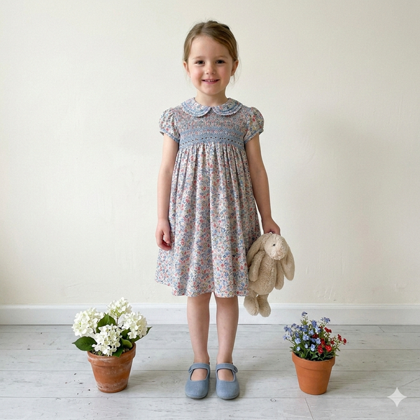 Vestidos Punto Smock