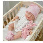 Mini Baby Reborn Danna Viajera 19 cm , 100% Silicón