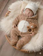** PREVENTA** TOP OF LINE : Baby Amaranto con Cabello Sweet Bear
