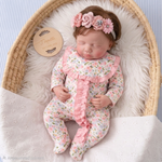 TOP OF LINE : Baby July Flower Pijama  100% silicón